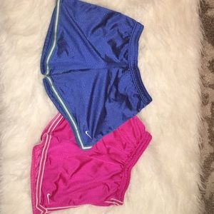 Bundle of two pairs of girls Nike shorts